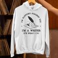 I'm Plotting Against You I'm A Writer Book Novel Author Unisex Hoodie