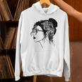 Just A Girl Who Loves Books Lady Library Women Unisex Hoodie