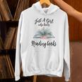 Just a Girl Who Loves Books Lover Bookworm Bookaholic Reader Unisex Hoodie
