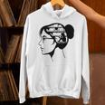 Just a Girl Who Loves Books Reading Silhouette Graphic Unisex Hoodie Just a Girl Who Loves Books Reading Silhouette Graphic Unisex Hoodie
