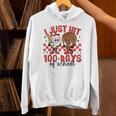 I Just Hit 100 Days Of School Baseball 100th Day Teacher Kid Unisex Hoodie I Just Hit 100 Days Of School Baseball 100th Day Teacher Kid Unisex Hoodie