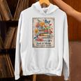 Just A Mom Who Loves Books Vintage Bookish Reader Unisex Hoodie Just A Mom Who Loves Books Vintage Bookish Reader Unisex Hoodie