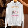 I Just Want To Read Books And Pet My Labradoodle Unisex Hoodie I Just Want To Read Books And Pet My Labradoodle Unisex Hoodie