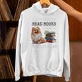 I Just Want To Read Books And Pet My Pomeranian Dog Premium Unisex Hoodie I Just Want To Read Books And Pet My Pomeranian Dog Premium Unisex Hoodie