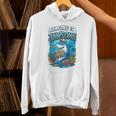 Kids Toddler Boy Reading Is Jawsome Shark Book Lover Kids Nerdy Unisex Hoodie