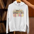 This Librarian Is Retired 2026 Book Lover Retirement Reading Premium Tri-Blend Unisex Hoodie