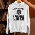 I Have Lived A Thousand Lives Trendy Book Reading Literary Unisex Hoodie I Have Lived A Thousand Lives Trendy Book Reading Literary Unisex Hoodie