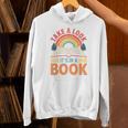 Take A Look It's In A Book Retro Reading Book Lover Premium Tri-Blend Unisex Hoodie Take A Look It's In A Book Retro Reading Book Lover Premium Tri-Blend Unisex Hoodie