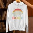 Take A Look It's In A Book Retro Reading Premium Tri-Blend Unisex Hoodie