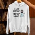 I Love Reading Snow Much Christmas For Book Lovers & Reader Unisex Hoodie I Love Reading Snow Much Christmas For Book Lovers & Reader Unisex Hoodie
