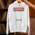 Man Birthday Shirt Year Birthday Guest Book 50 Years Unisex Hoodie