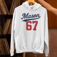 Mason 67 Jersey Baseball Men Women Boys Girls Number 6 7 Unisex Hoodie Mason 67 Jersey Baseball Men Women Boys Girls Number 6 7 Unisex Hoodie
