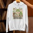Matcha Drinking Maine Coon Cat Reading Books Aesthetic Unisex Hoodie Matcha Drinking Maine Coon Cat Reading Books Aesthetic Unisex Hoodie
