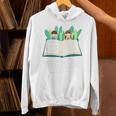 Montessori Learning Teacher Student Reading Books For Men Women Kids Unisex Hoodie