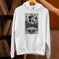 Morally Grey Book Club Lover Gothic Card Style Premium Tri-Blend Unisex Hoodie