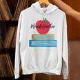Mouseketeacher A Magical Apple And Books Theme For Teachers Unisex Hoodie Mouseketeacher A Magical Apple And Books Theme For Teachers Unisex Hoodie