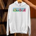 Mr Men Mr Greedy Retro Comic Book Colourful Premium Tri-Blend Unisex Hoodie