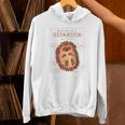 Natural Science Textbook Anatomy Hedgehog Unisex Hoodie Natural Science Textbook Anatomy Hedgehog Unisex Hoodie