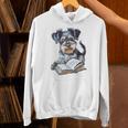 Nerdy Schnauzer Dog Book Lover Glasses Cute Pet For Men Women Kids Unisex Hoodie Nerdy Schnauzer Dog Book Lover Glasses Cute Pet For Men Women Kids Unisex Hoodie