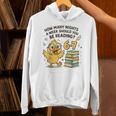 How Many Nights Reading Duck 67 Meme Book Lovers Unisex Hoodie
