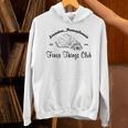 The Office Finer Things Club With Book Unisex Hoodie The Office Finer Things Club With Book Unisex Hoodie