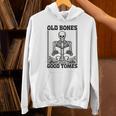 Old Bones Good Tomes Skeleton Reading Bookworm Book Lovers Unisex Hoodie Old Bones Good Tomes Skeleton Reading Bookworm Book Lovers Unisex Hoodie