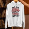 Once Upon a Time There Was a Girl Bookmark And Books Unisex Hoodie Once Upon a Time There Was a Girl Bookmark And Books Unisex Hoodie