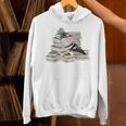 Pigeon Birds And Books Reading Bird Watching Bookworm Unisex Hoodie
