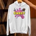 Pop Art Sweet Text Bubble Comic Book Style Classic Raglan Baseball Tee Unisex Hoodie Pop Art Sweet Text Bubble Comic Book Style Classic Raglan Baseball Tee Unisex Hoodie
