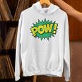 POW Vintage Superhero Comic Book Sound Effect Tshirt Unisex Hoodie POW Vintage Superhero Comic Book Sound Effect Tshirt Unisex Hoodie