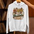 Protein And Proverbs Protein Workout Book Lover Retro Unisex Hoodie