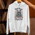 Well Read & Slightly Feral Raccoon Book Women Unisex Hoodie Well Read & Slightly Feral Raccoon Book Women Unisex Hoodie