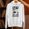 Read More Books Ghost Halloween Reading Teacher Literacy Unisex Hoodie Read More Books Ghost Halloween Reading Teacher Literacy Unisex Hoodie