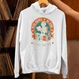 Read Books Be Kind Stay Weird Skeleton Reading Goth Bookish Premium Unisex Hoodie