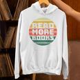 Read More Books Retro Vintage Book Lover Premium Tri-Blend Unisex Hoodie Read More Books Retro Vintage Book Lover Premium Tri-Blend Unisex Hoodie
