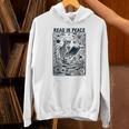 Read In Peace Book Lover Bookworm Skeleton Book Lover Unisex Hoodie Read In Peace Book Lover Bookworm Skeleton Book Lover Unisex Hoodie