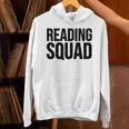 Reader Book Lover Reading Squad Unisex Hoodie