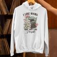 Reading Book Lover Bookish I Like Books More Than People Unisex Hoodie Reading Book Lover Bookish I Like Books More Than People Unisex Hoodie