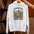 Reading Is My Favorite Sport Dragon Book Lover Bookworm Unisex Hoodie Reading Is My Favorite Sport Dragon Book Lover Bookworm Unisex Hoodie