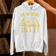 Reading Is Lit Book Reading Literary Pun Joke Premium Tri-Blend Unisex Hoodie
