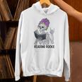 Reading Rocks Literacy Coach Library Books Squad Unisex Hoodie