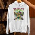 Respect The Drip Mardi Gras Baseball Ice Cream Boys Carnival Unisex Hoodie