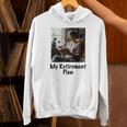 My Retirement Plan Cat Lover Wine Drinker Book Reader Unisex Hoodie My Retirement Plan Cat Lover Wine Drinker Book Reader Unisex Hoodie