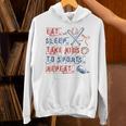 Retro Eat Sleep Take Kids To Sports Repeat Game Day Baseball Unisex Hoodie Retro Eat Sleep Take Kids To Sports Repeat Game Day Baseball Unisex Hoodie