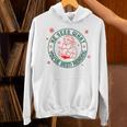 He Sees What You'Ve Been Reading Christmas Book Lover Shirt Unisex Hoodie