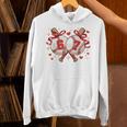 Six Seven 67 Meme Baseball Coquette Bow Valentine Unisex Hoodie
