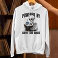 Skeleton Reading Book With Coffee Unisex Hoodie
