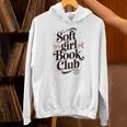 Soft Girl Book Club Coquette Bow Aesthetic Reader Unisex Hoodie