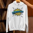 Statistics Is My Superpower Comic Book Style Unisex Hoodie