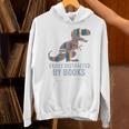 StuffedRex Trex Stuffy Books Nerds Dinosaur Costume Trex Unisex Hoodie